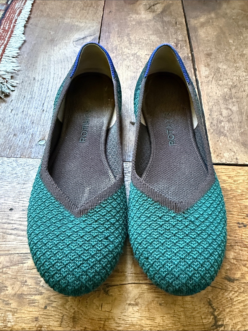 Rothy's green size 8